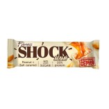 FitnesShock батончик глазированный Соленый арахис в белой глазури, 50 гр